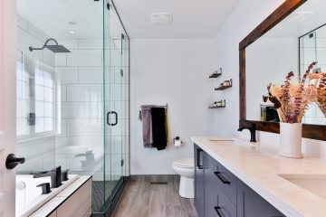 newly renovated bathroom